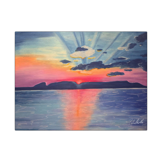 Sleeping Giant at Dawn Canvas Gallery Wrap