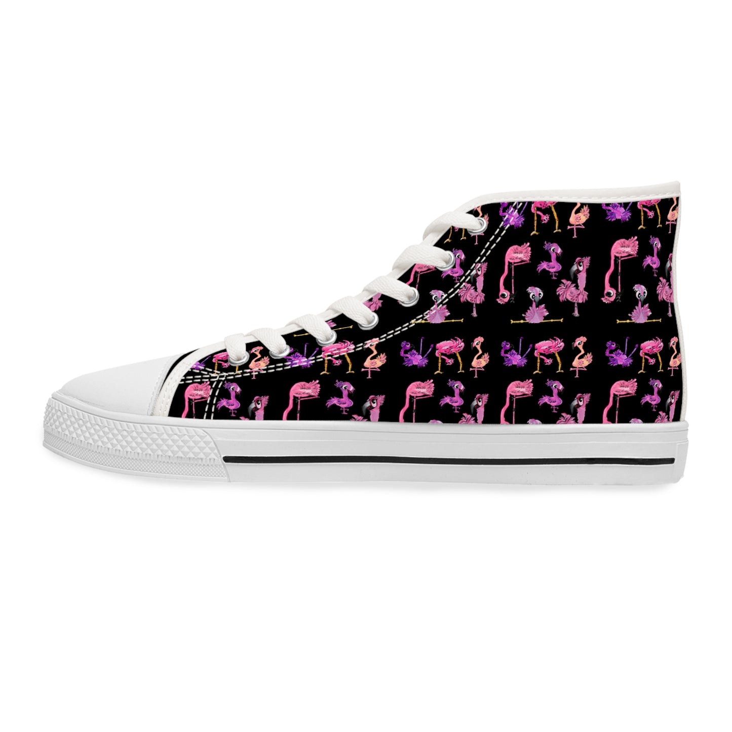 Unisex Flamingo Classic High Top Sneakers