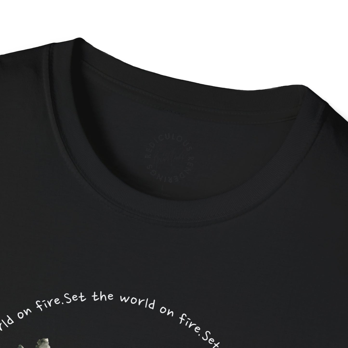 Light the World on Fire Unisex Softstyle T-Shirt