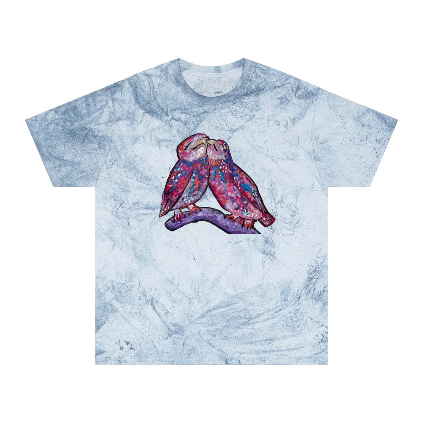 Love Owl Unisex Color Blast T-Shirt