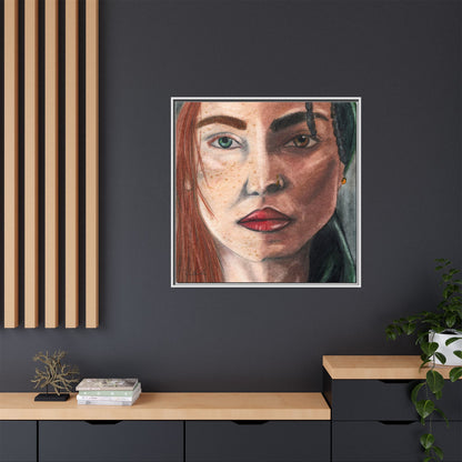 Beyond Race Woman Framed Wall Art