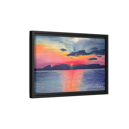 Sleeping Giant at Dawn Framed Wall Art