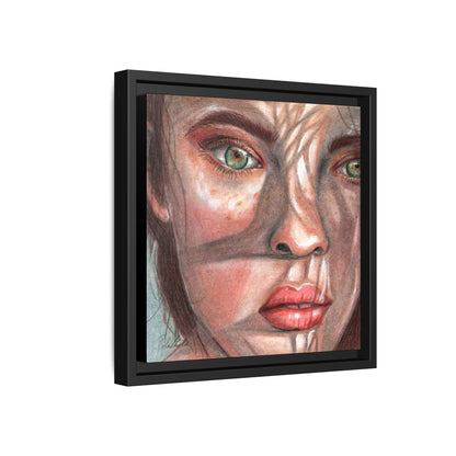 Woman In the Shadows Framed Wall Art