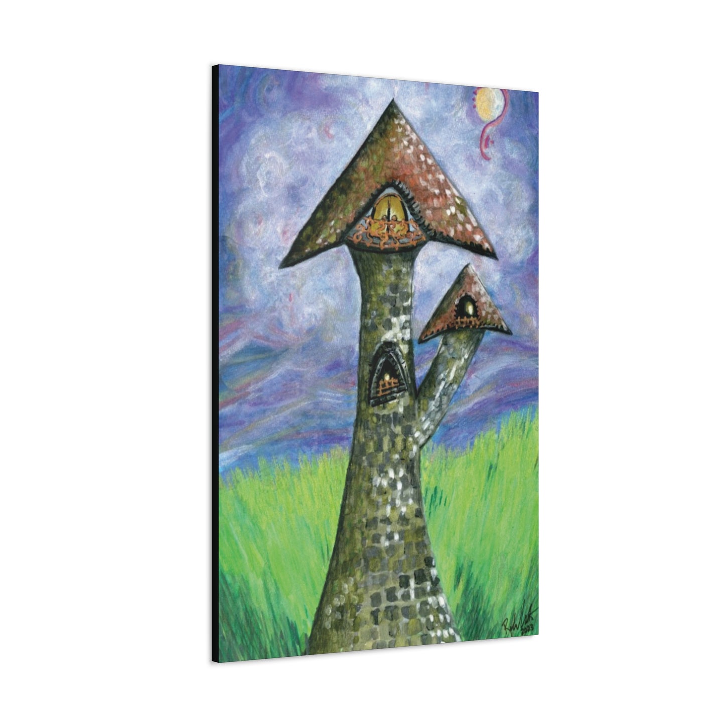 Castle Tower Canvas Gallery Wrap