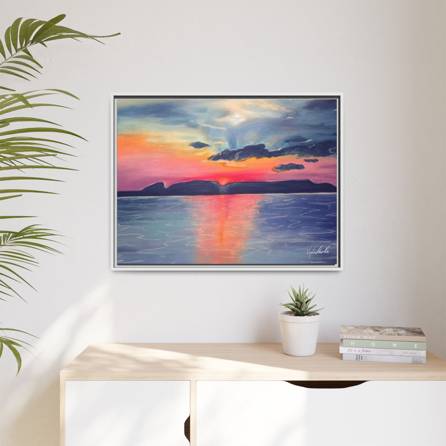 Sleeping Giant at Dawn Framed Wall Art