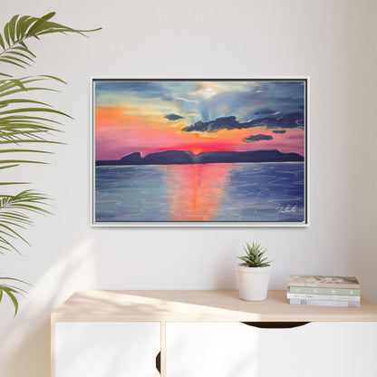 Sleeping Giant at Dawn Framed Wall Art