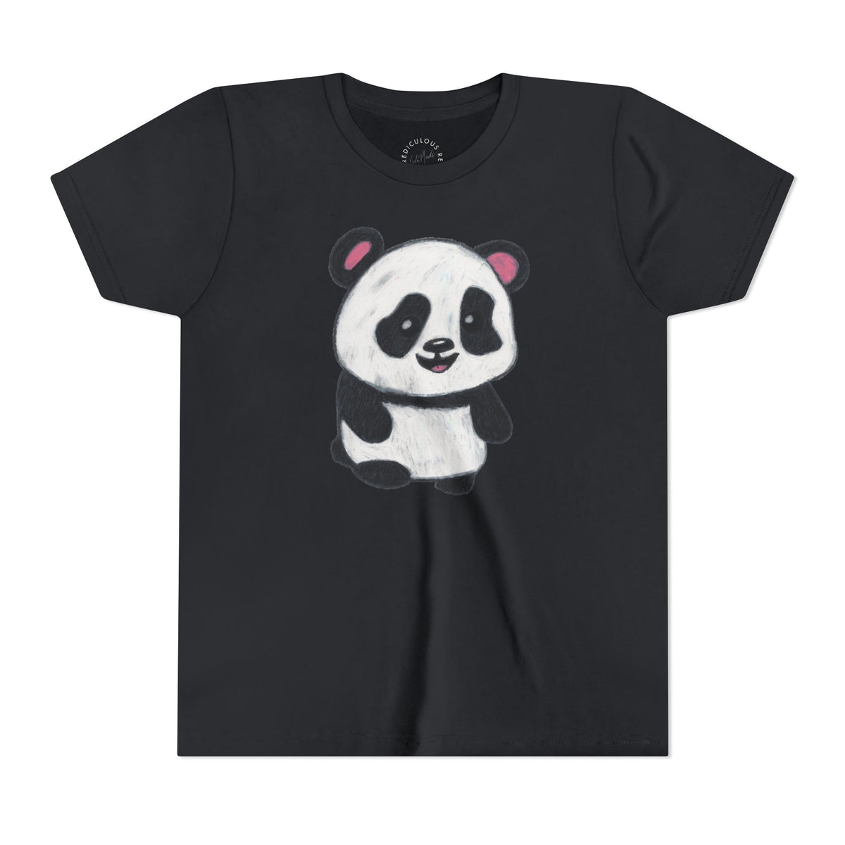 Kids Panda Tee — Cute Hand-Drawn Baby Panda Youth Shirt
