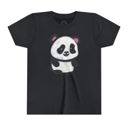 Kids Panda Tee — Cute Hand-Drawn Baby Panda Youth Shirt