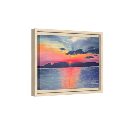 Sleeping Giant at Dawn Framed Wall Art