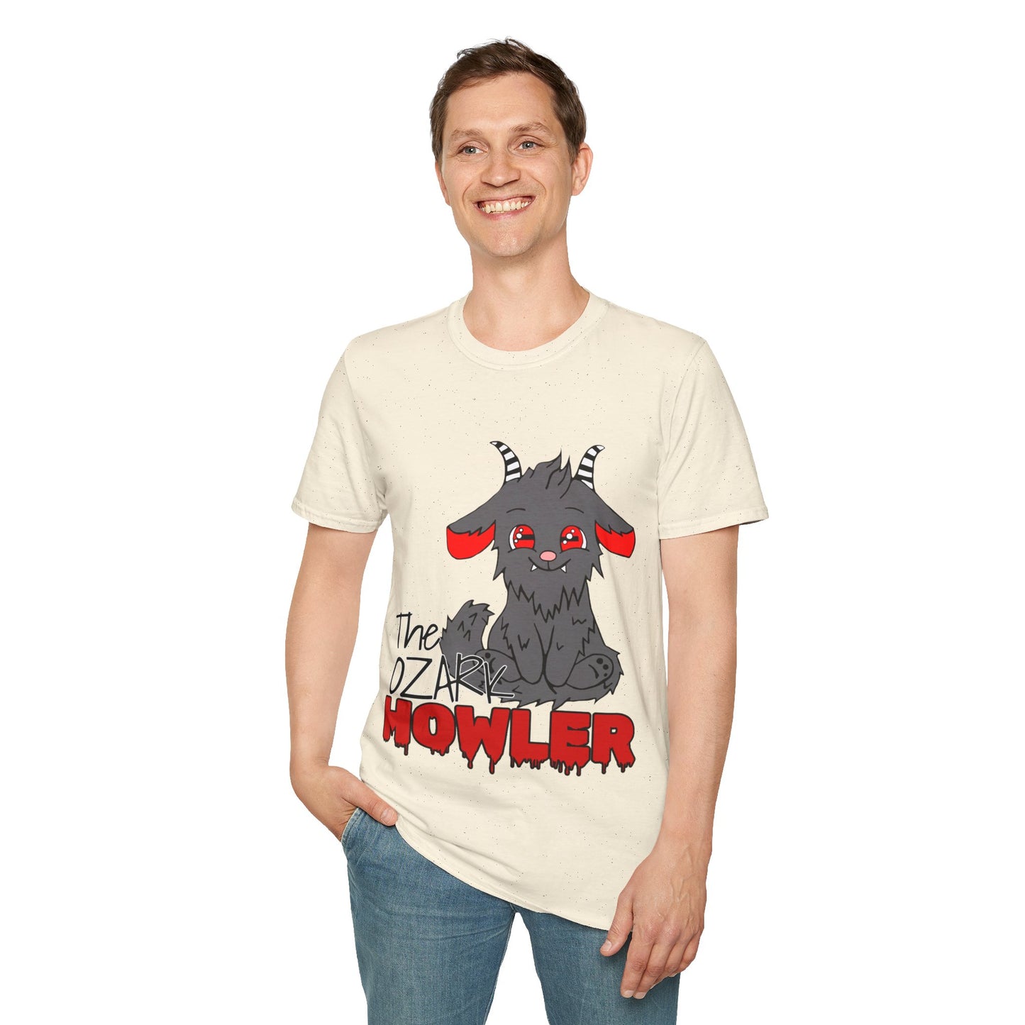 Baby Ozark Howler T-Shirt — Cute Spooky Cryptid "The Howler" Graphic Tee
