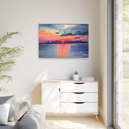 Sleeping Giant at Dawn Framed Wall Art