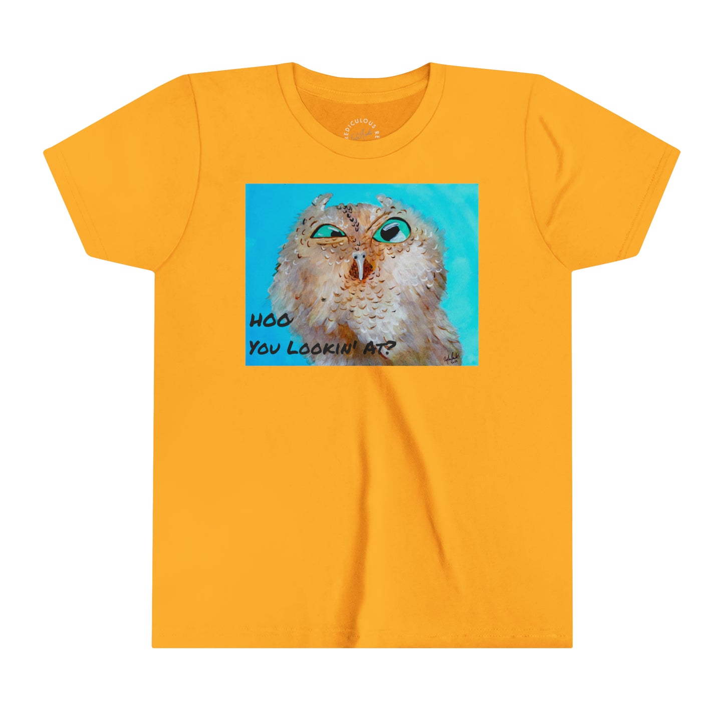 Hoo You Lookin At? Kids T-Shirt