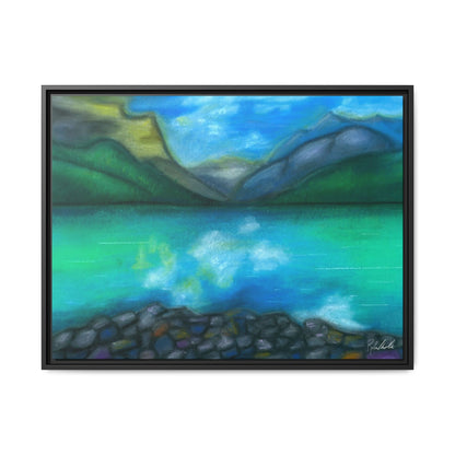 Mountain Lake Framed Wall Art