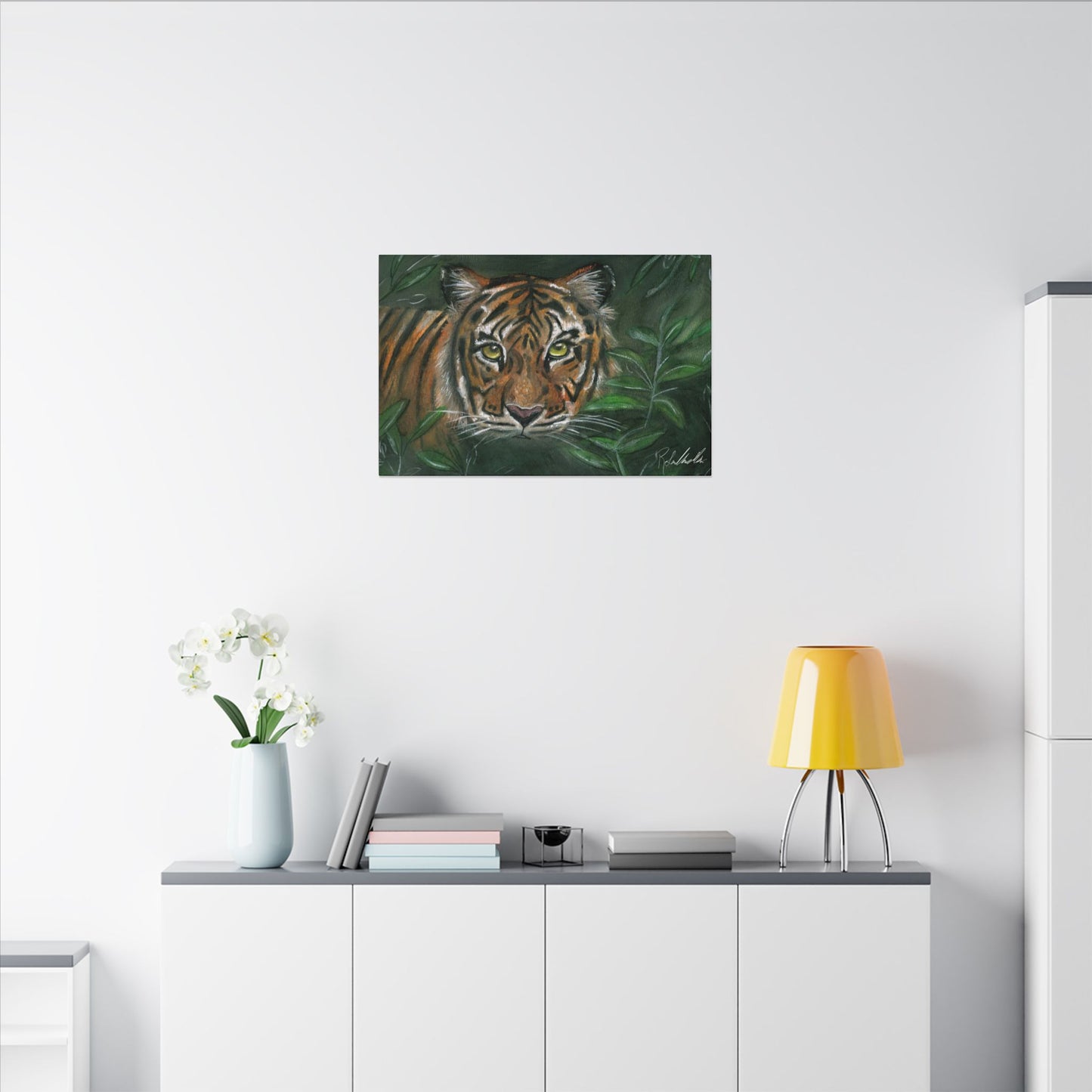 Jungle Tiger Canvas Gallery Wrap