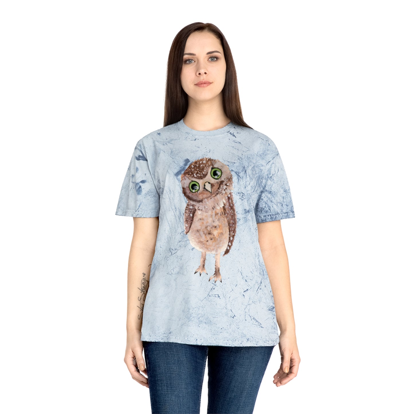 Owl Unisex Color Blast T-Shirt