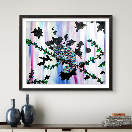 Chameleon Museum Grade Fine Art Print