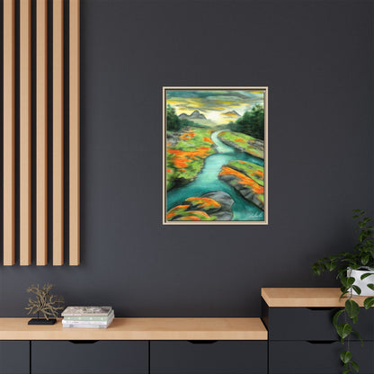 Mountain Stream Framed Wall Art
