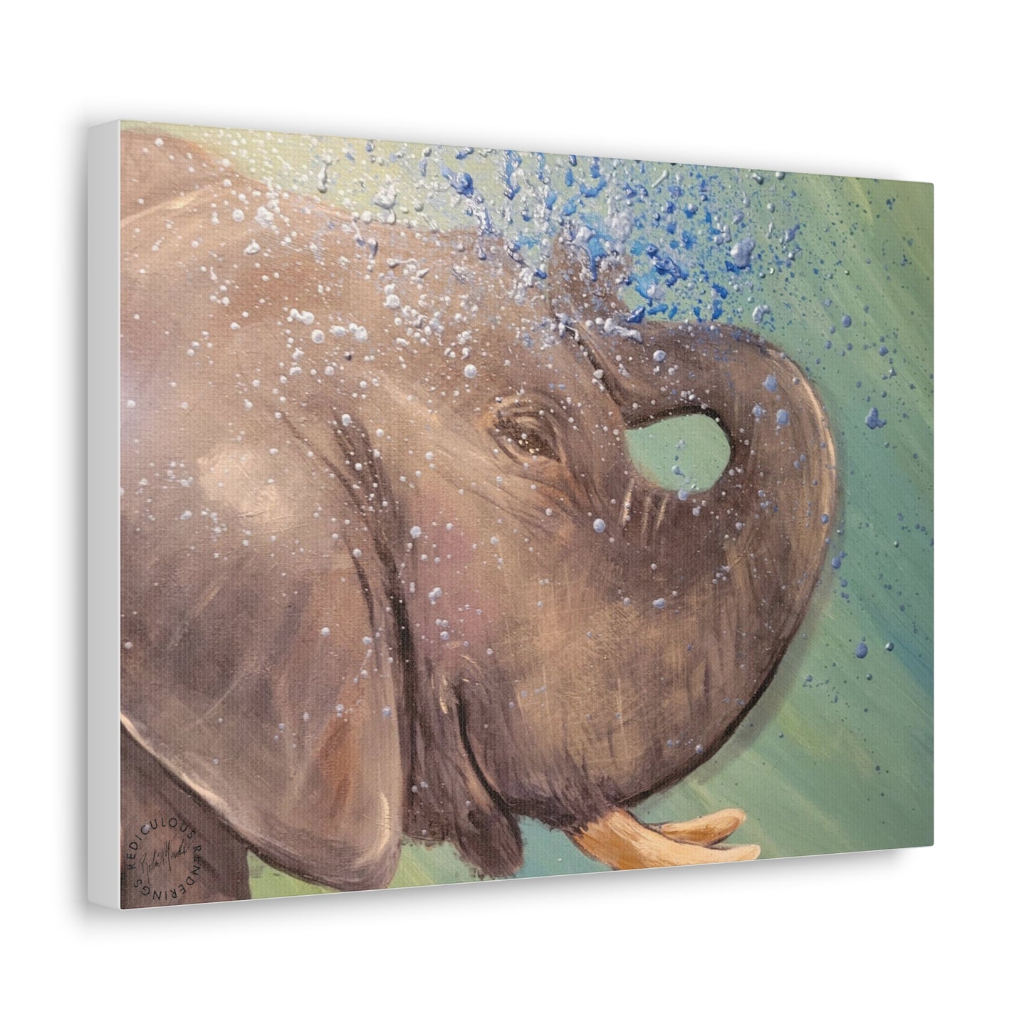 Elephant Canvas Gallery Wraps