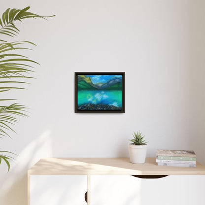 Mountain Lake Framed Wall Art