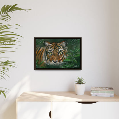 Jungle Tiger Framed Wall Art