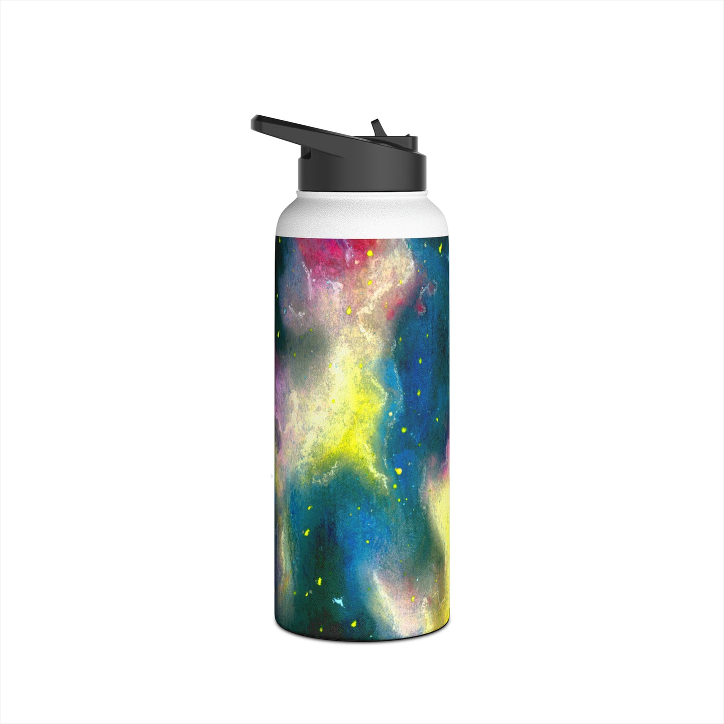 Sunrise Galaxy Stainless Steel Water Bottle, Standard Lid