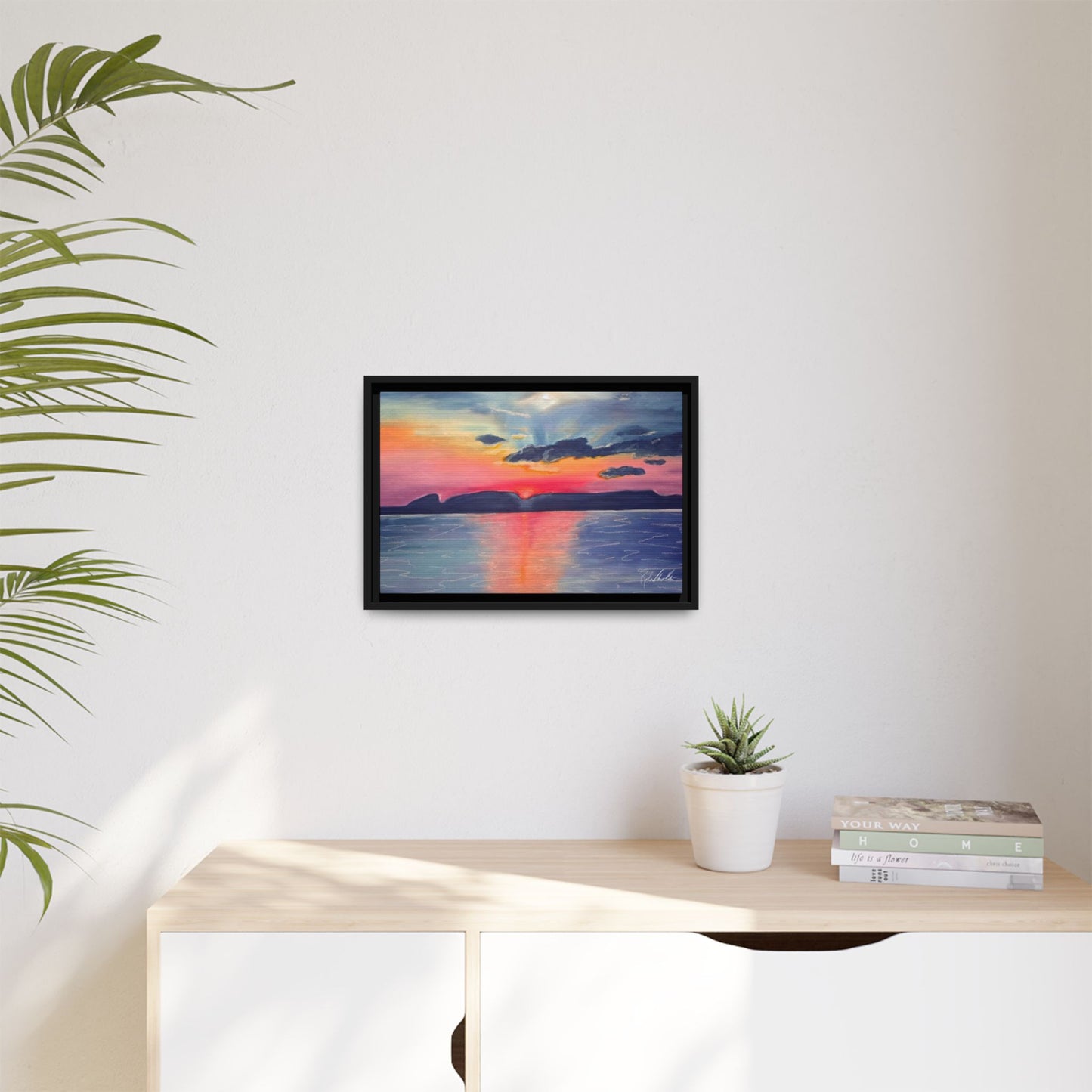 Sleeping Giant at Dawn Framed Wall Art