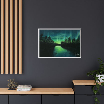 Northern Lights Framed Wall Art