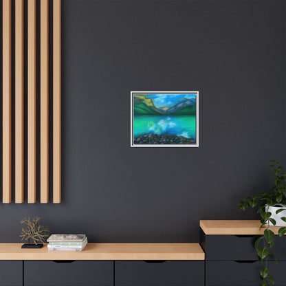 Mountain Lake Framed Wall Art