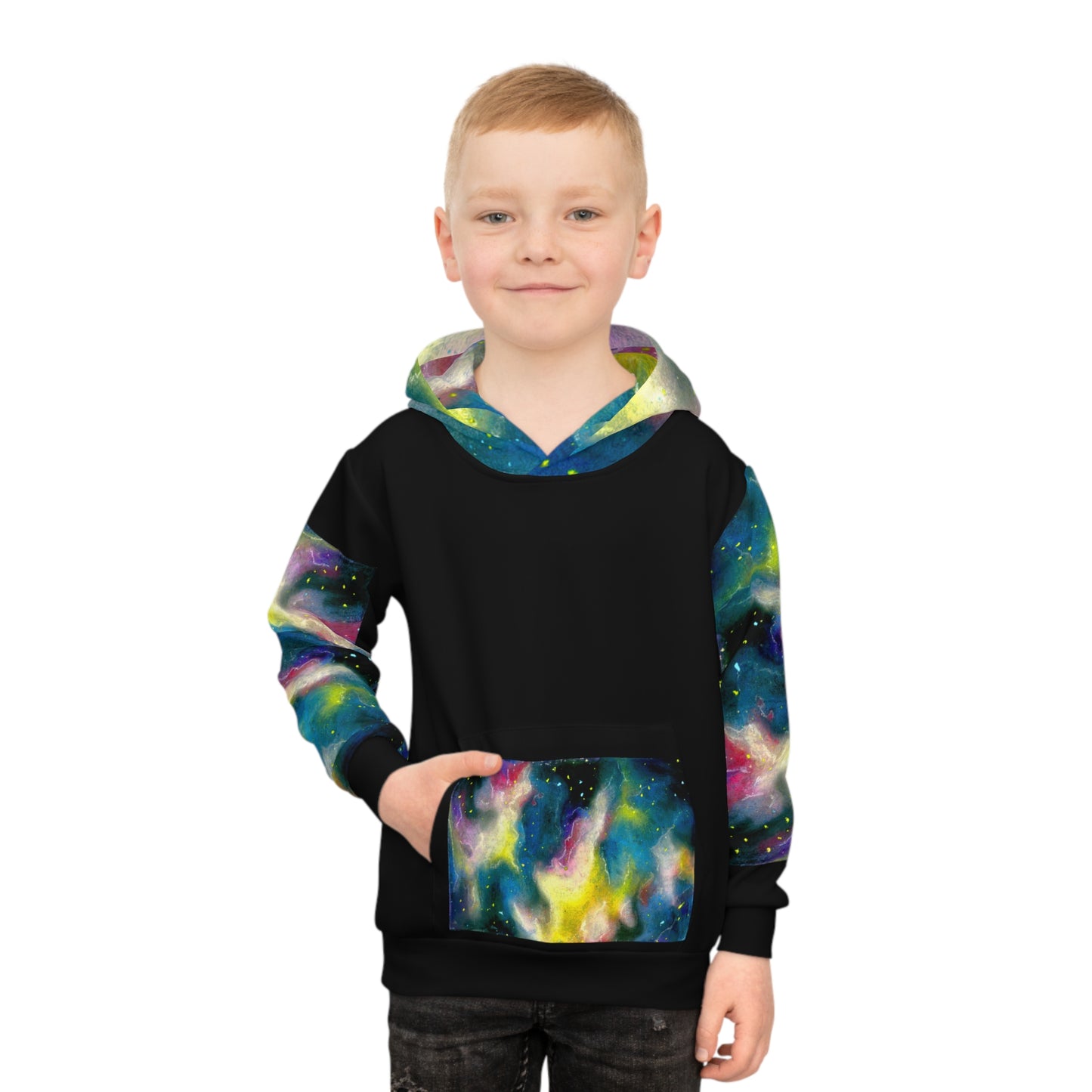 Sunrise Galaxy Children's Hoodie (AOP)