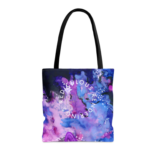 Purple Galaxy Tote