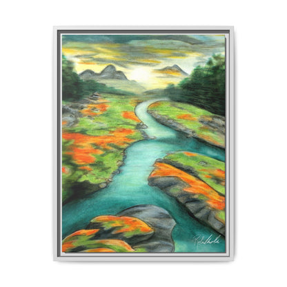Mountain Stream Framed Wall Art