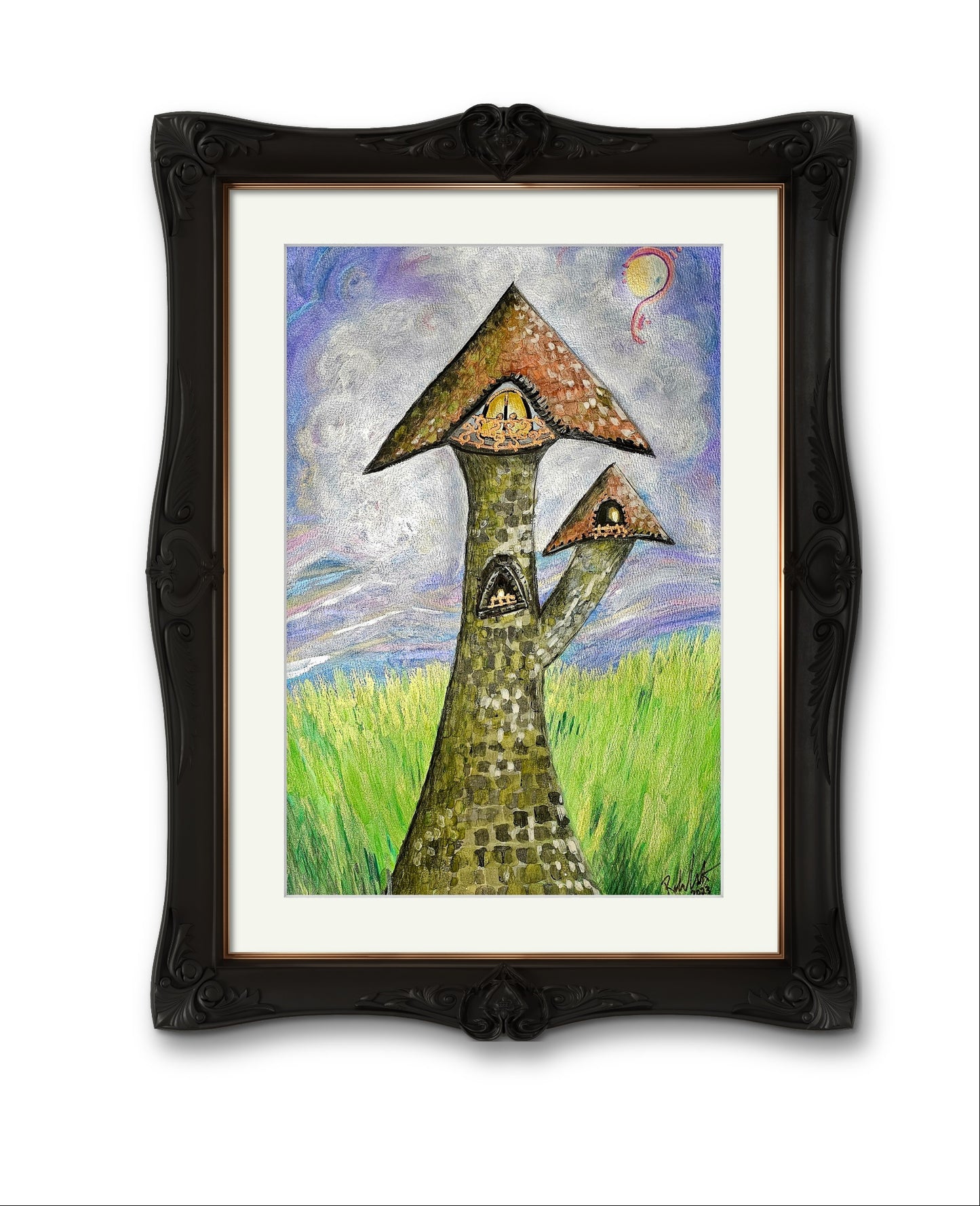 Magical Fantasy Castle Tower 8x10 Museum Grade Fine Art Print