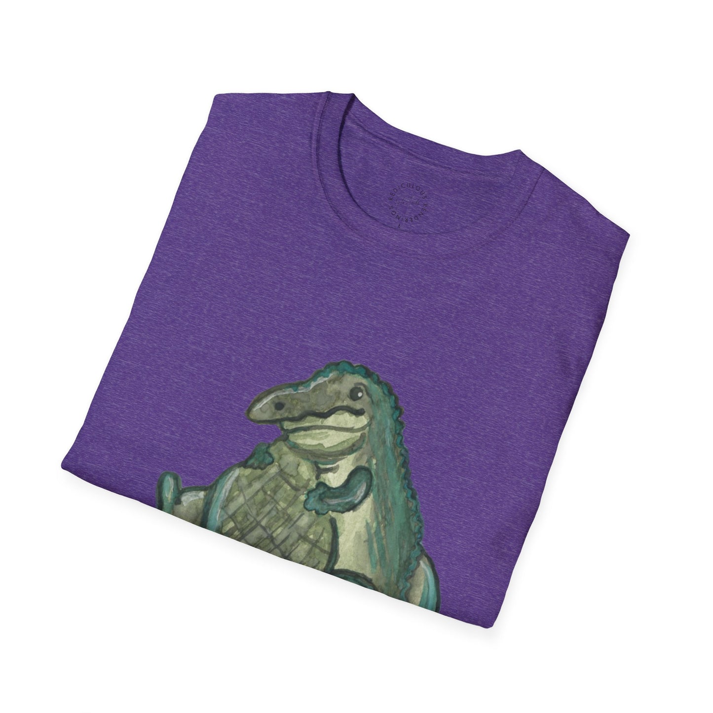 Father Son Alligator Unisex Softstyle Print T-Shirt