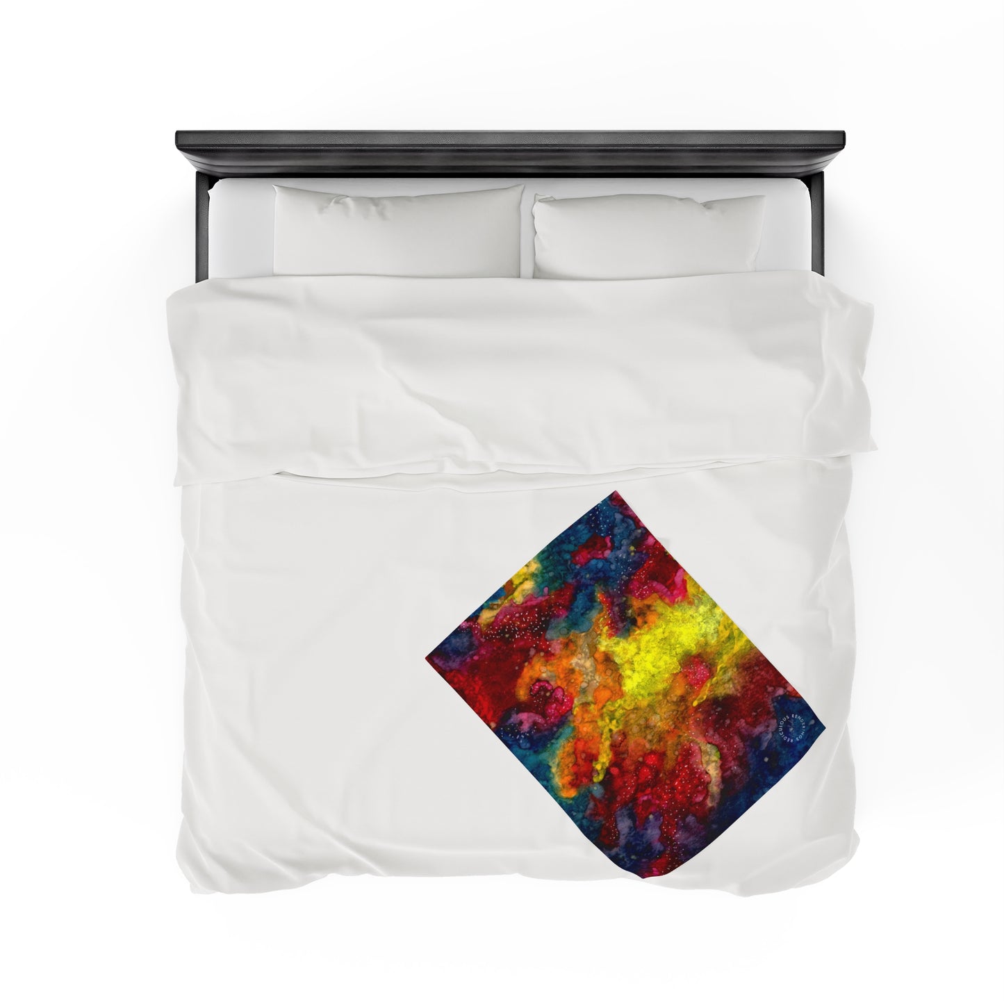 Sunset Clouds Galaxy Velveteen Plush Blanket