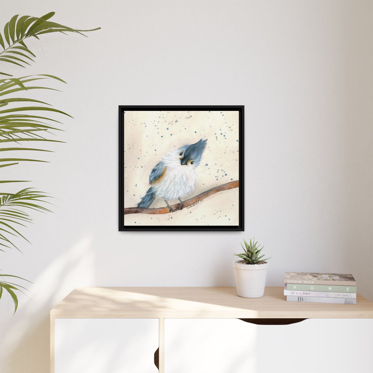 Blue Bird Framed Wall Art
