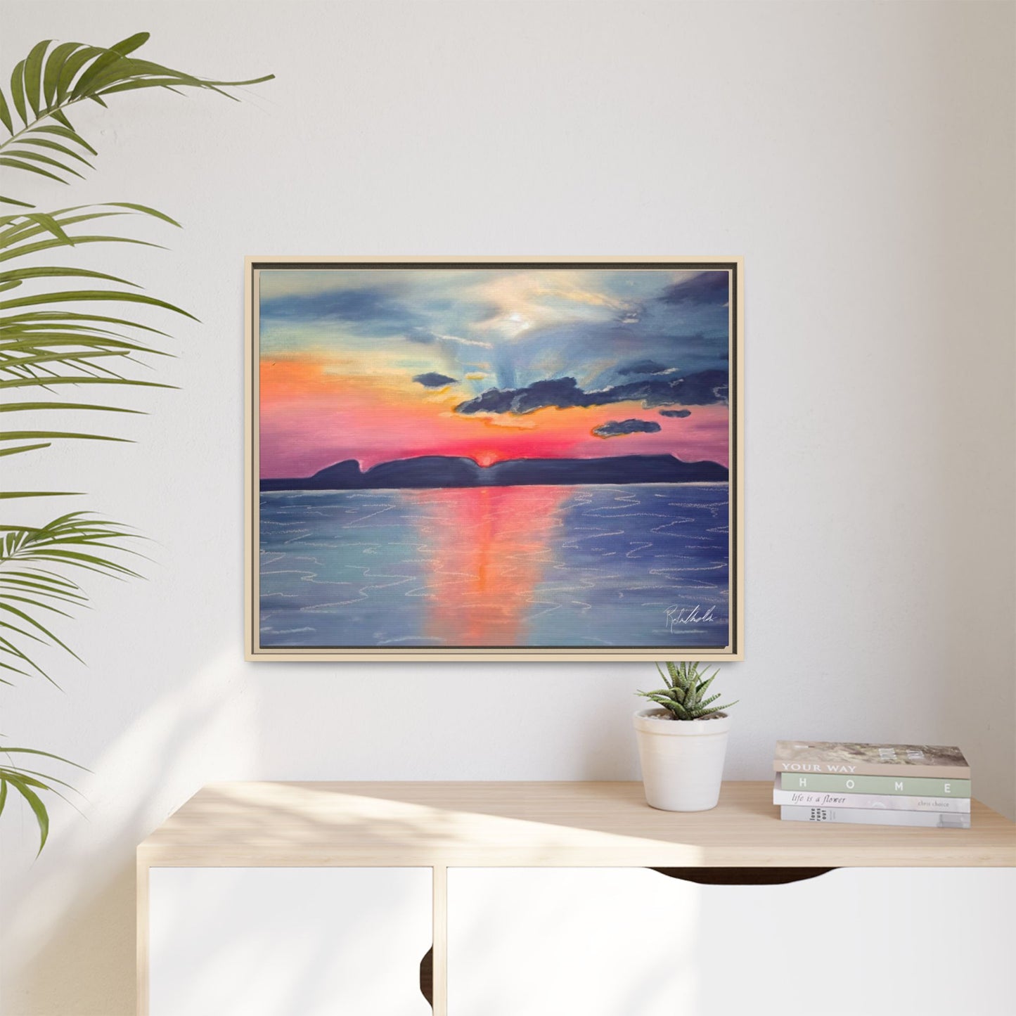 Sleeping Giant at Dawn Framed Wall Art