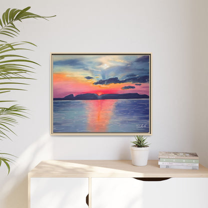 Sleeping Giant at Dawn Framed Wall Art