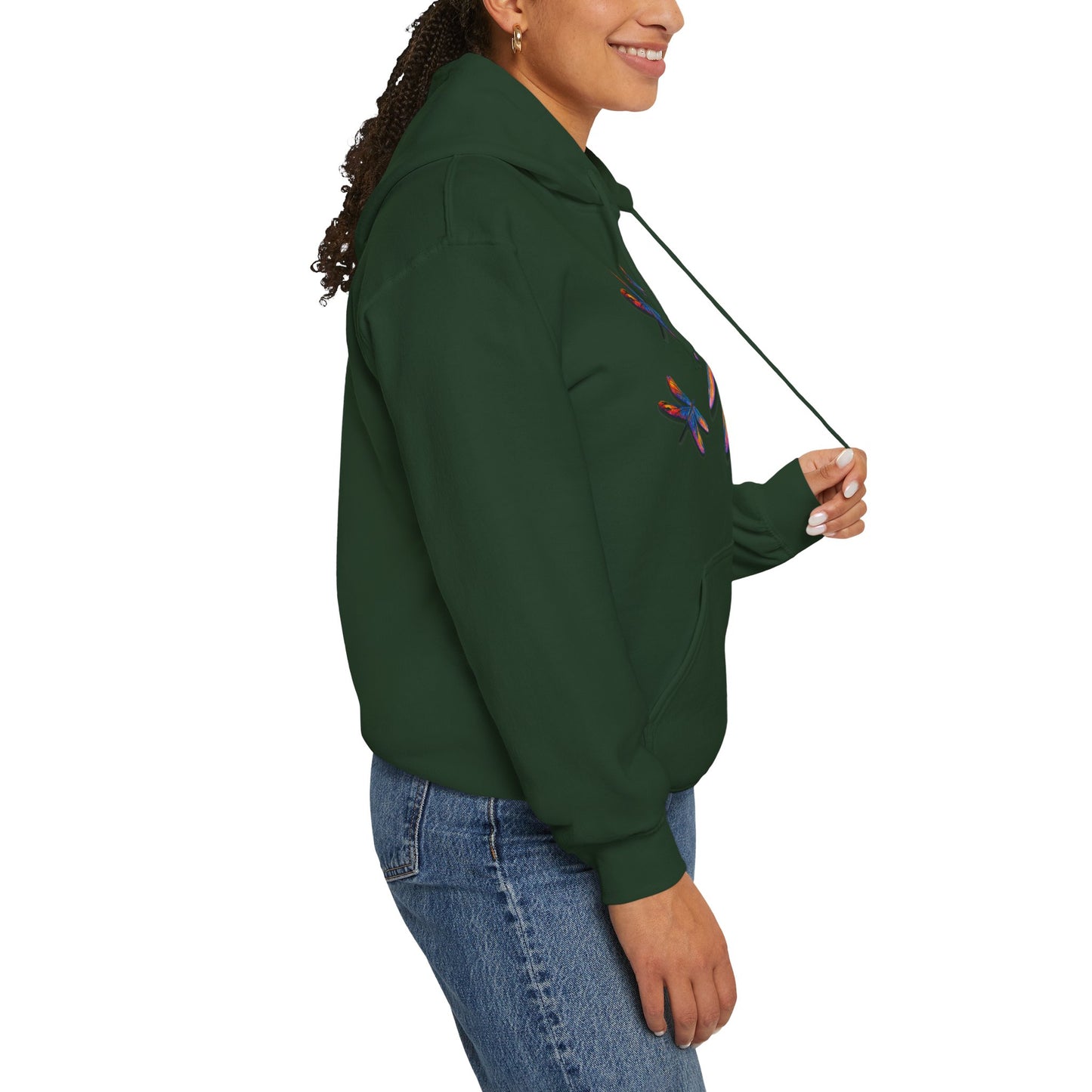 Dragon Fly Hooded Sweatshirt