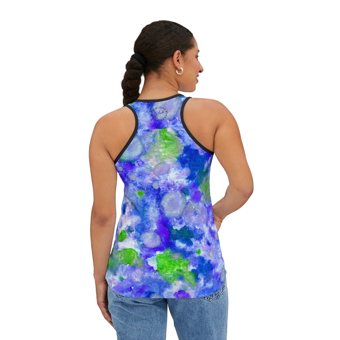 Blue Dot Women's Tank Top (AOP)