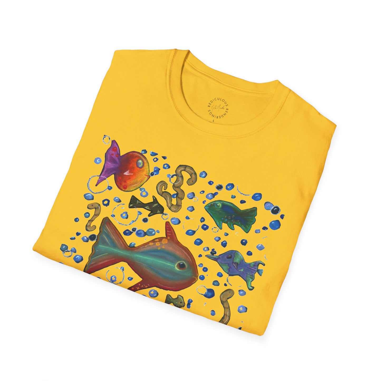 Fish Unisex Softstyle T-Shirt