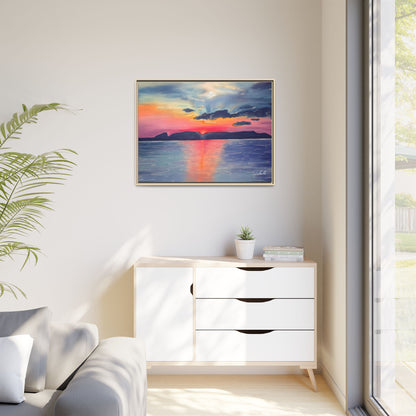 Sleeping Giant at Dawn Framed Wall Art