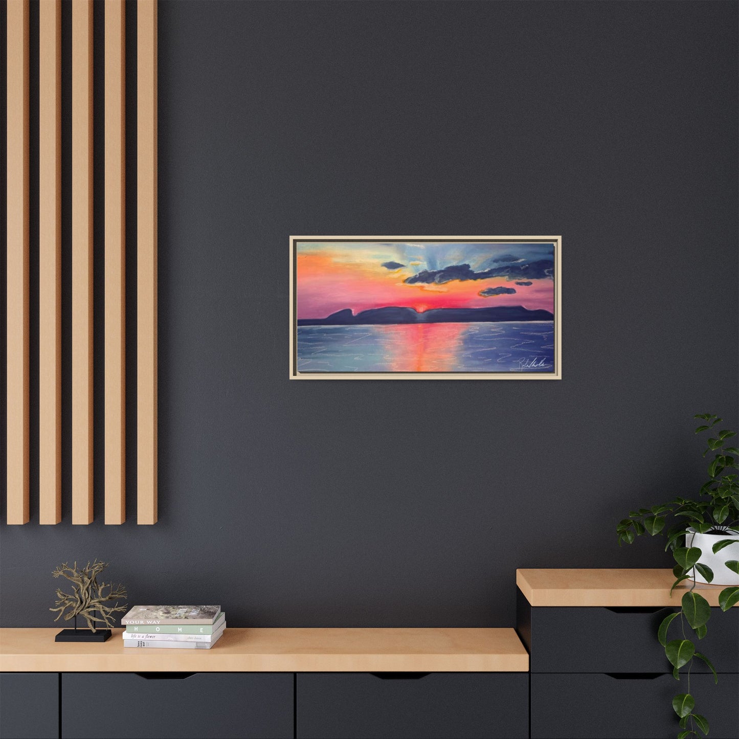 Sleeping Giant at Dawn Framed Wall Art