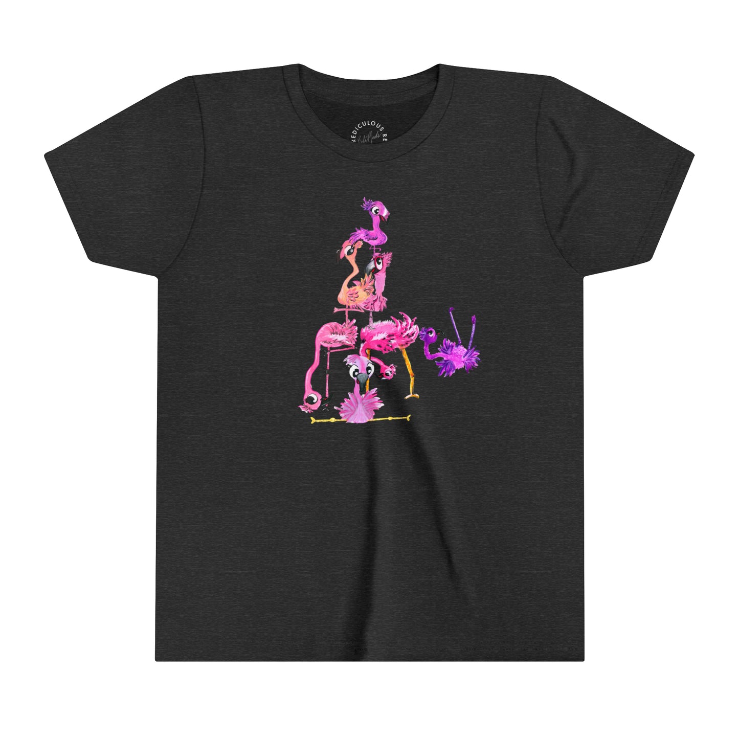 Flock of Flamingos Kids T-Shirt