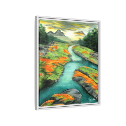 Mountain Stream Framed Wall Art