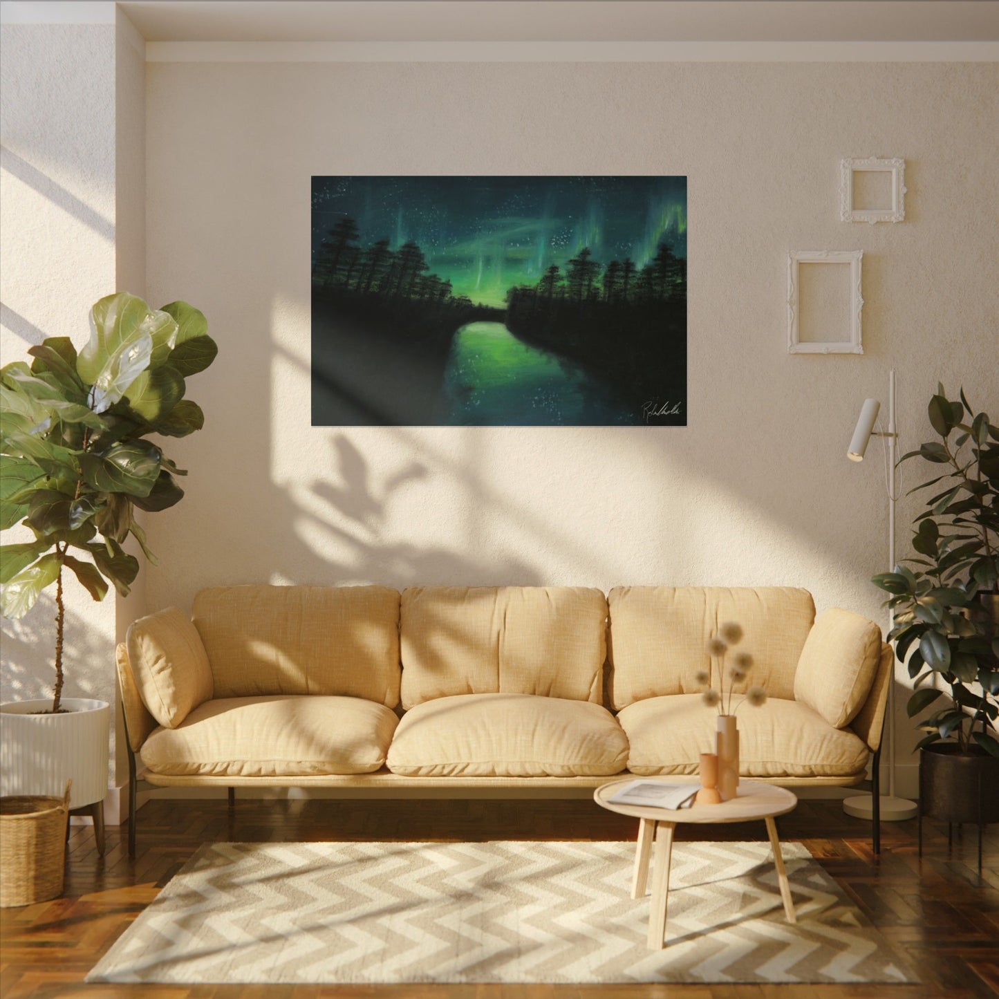 Northern Lights Canvas Gallery Wrap