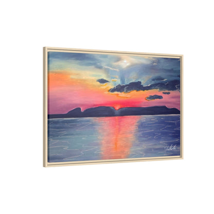 Sleeping Giant at Dawn Framed Wall Art