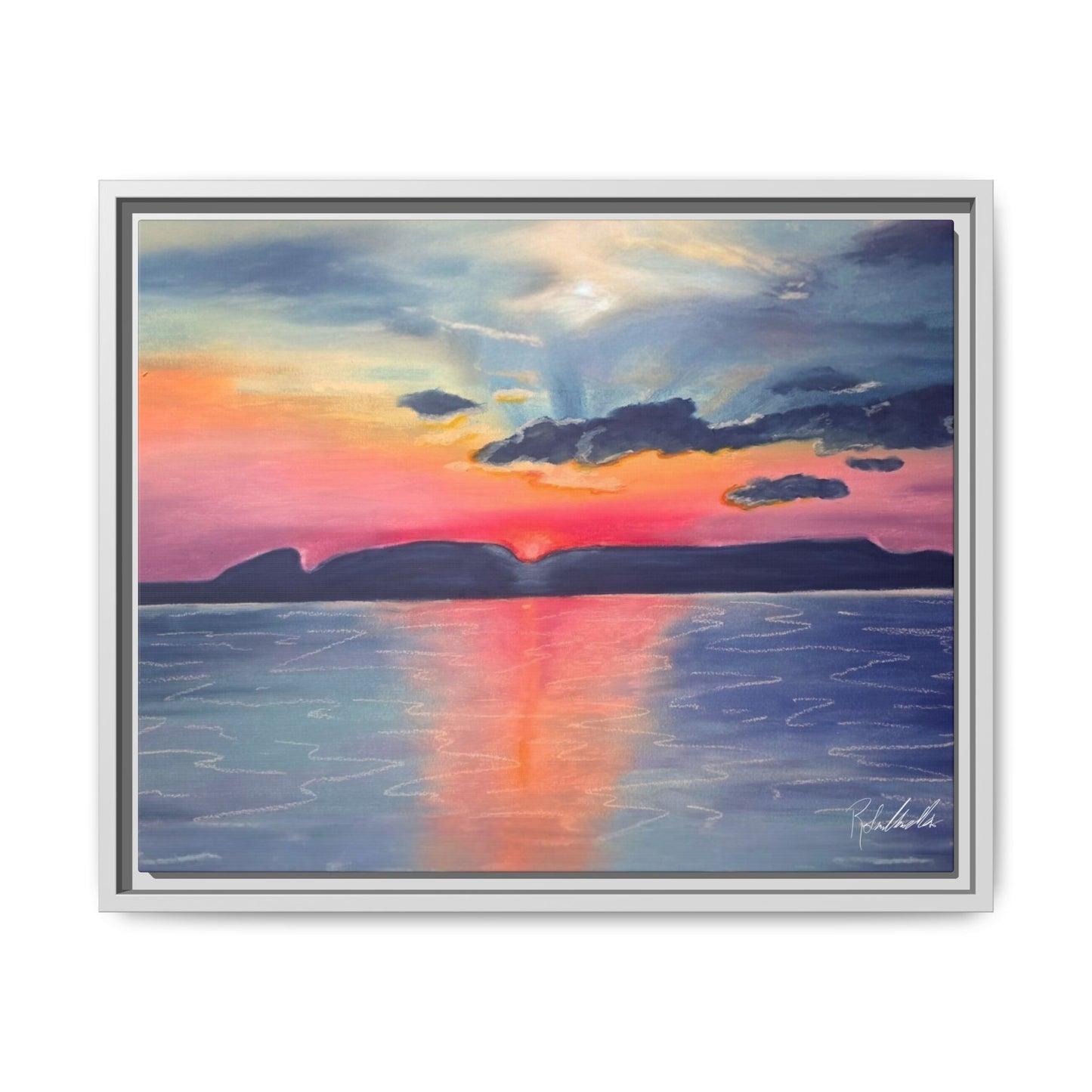 Sleeping Giant at Dawn Framed Wall Art