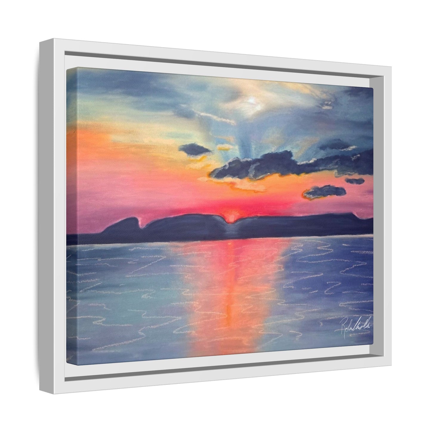 Sleeping Giant at Dawn Framed Wall Art