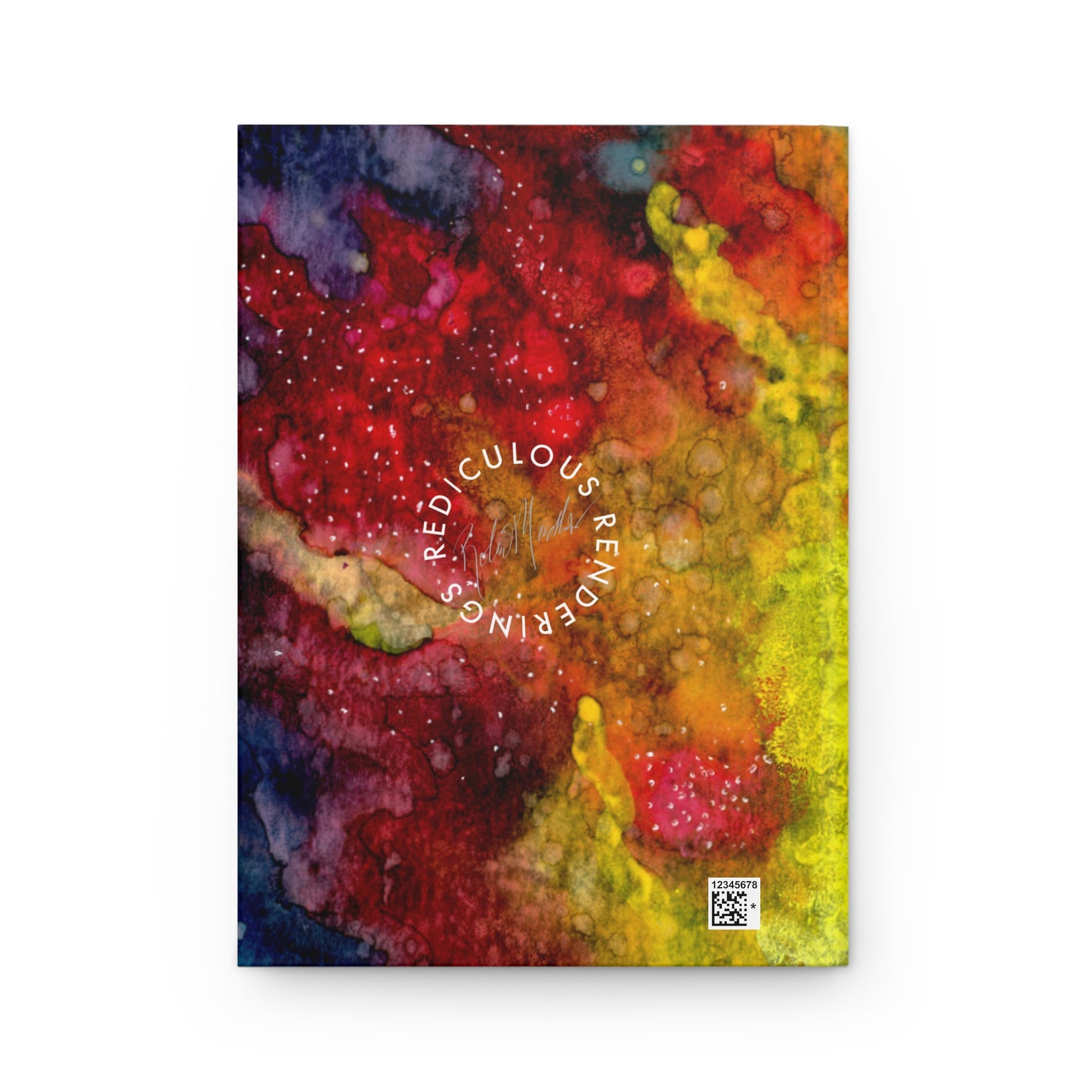 Sunset Clouds Galaxy Hardcover Journal Matte 150 Pages, Printed Cover