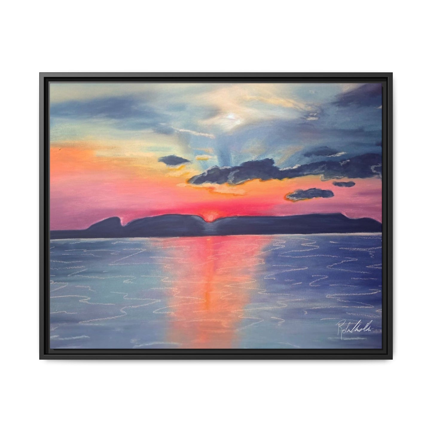 Sleeping Giant at Dawn Framed Wall Art